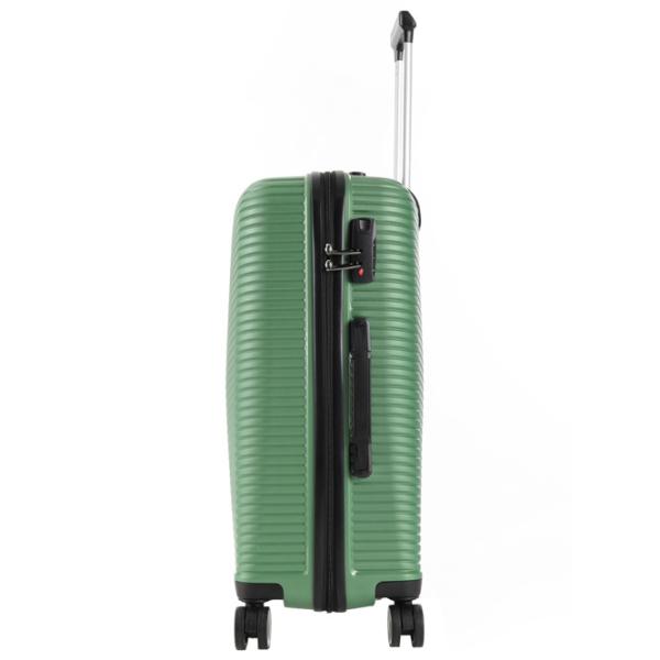 Чемодан CCS 5224 Set 105 л/ Metalic Зелёный photo 4 Чемодан CCS 5224 Set 105 л/ Metalic Зелёный photo 4
