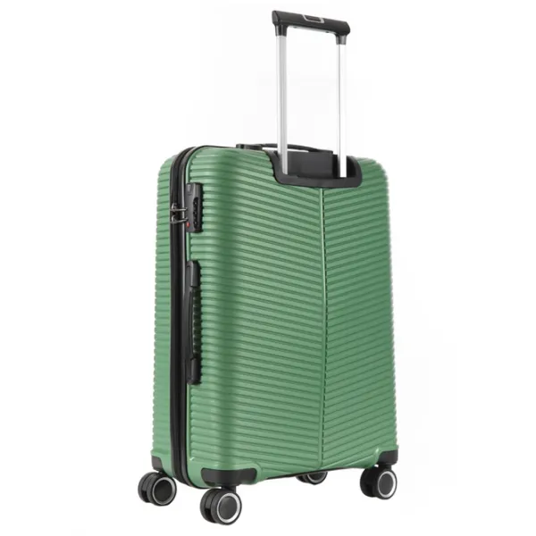 Чемодан CCS 5224 Set 105 л/ Metalic Зелёный photo 5 Чемодан CCS 5224 Set 105 л/ Metalic Зелёный photo 5