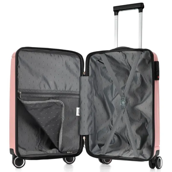 Valiză CCS 5225 Set 105 l/ Powder photo 6 Valiză CCS 5225 Set 105 l/ Powder photo 6