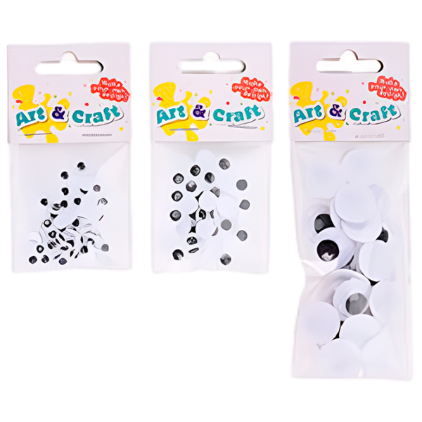 Set de creație Art&Craft Ochi mișcători 48035 6+/ Black White photo 3 Set de creație Art&Craft Ochi mișcători 48035 6+/ Black White photo 3