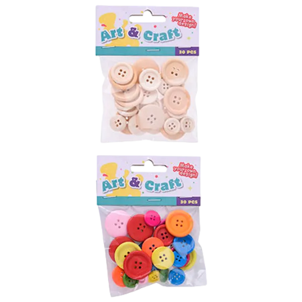 Креативный набор Art&Craft Пуговицы 48028 6+/ Разноцветный Разноцветный photo 2