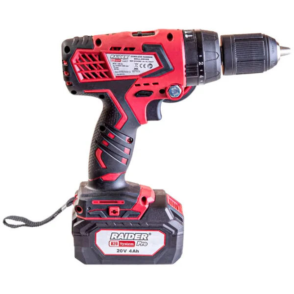 Дрель-шуруповерт Raider RDP-SCDI20S R20 400 rot/min photo 3 Дрель-шуруповерт Raider RDP-SCDI20S R20 400 rot/min photo 3