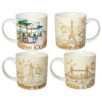 Кружка PS City-Coffe 380 мл/ Керамика/ Разноцветный photo 2