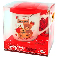 Кружка Sf.Valentine Медвежата 370 мл/ Керамика/ Разноцветный photo 3