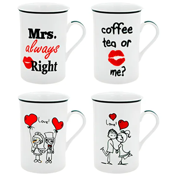 Cană Sf.Valentine Love 320 ml/ Ceramică/ Multicolor photo 2