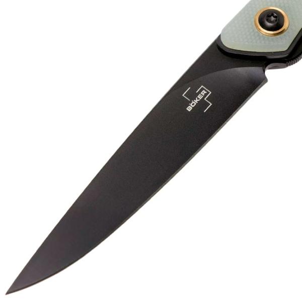 Cuțit Boker Plus Urban Spillo Jade G10 01BO357 de buzunar/ 440C photo 4 Cuțit Boker Plus Urban Spillo Jade G10 01BO357 de buzunar/ 440C photo 4