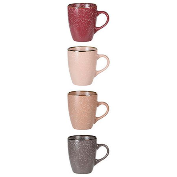Cană Metallic Rim 45805 350 ml/ Ceramică/ Multicolor photo 2 Cană Metallic Rim 45805 350 ml/ Ceramică/ Multicolor photo 2
