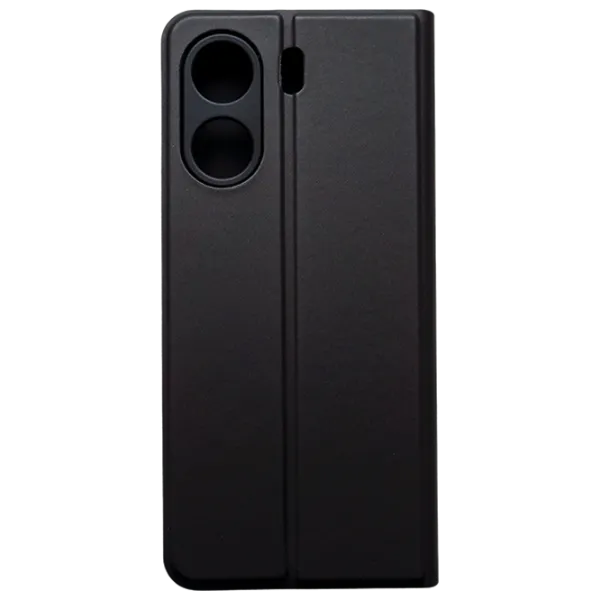 Чехол для смартфона Xiaomi Redmi 13C EVO/ Чехол книжка/ Экокожа/ Черный photo 3