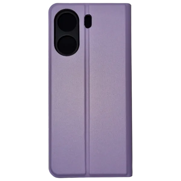 Чехол для смартфона Xiaomi Redmi 13C EVO/ Чехол книжка/ Экокожа/ Пурпурный photo 3