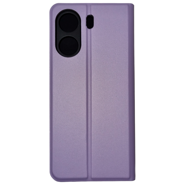 Чехол для смартфона Xiaomi Redmi 13C EVO/ Чехол книжка/ Экокожа/ Пурпурный photo 3