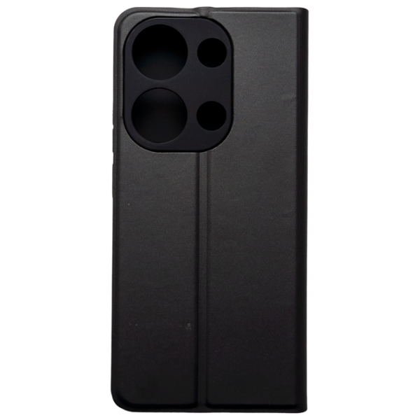 Чехол для смартфона Xiaomi Redmi Note 13 Pro 4G EVO/ Чехол книжка/ Экокожа/ Черный photo 3