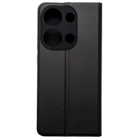 Чехол для смартфона Xiaomi Redmi Note 13 Pro 4G EVO/ Чехол книжка/ Экокожа/ Черный photo 3