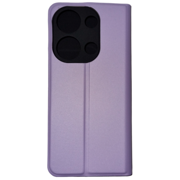 Чехол для смартфона Xiaomi Redmi Note 13 Pro 4G EVO/ Чехол книжка/ Экокожа/ Пурпурный photo 3