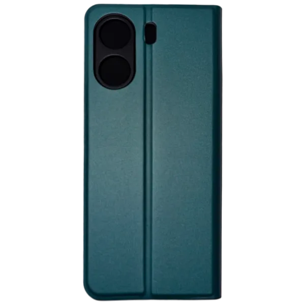 Чехол для смартфона Xiaomi Redmi 13C EVO/ Чехол книжка/ Экокожа/ Dark Зелёный photo 3