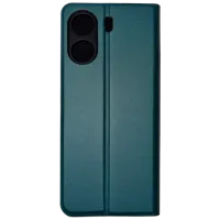 Husă pentru smartphone Xiaomi Redmi 13C EVO/ Book Cover/ Piele ecologică/ Dark Green photo 3