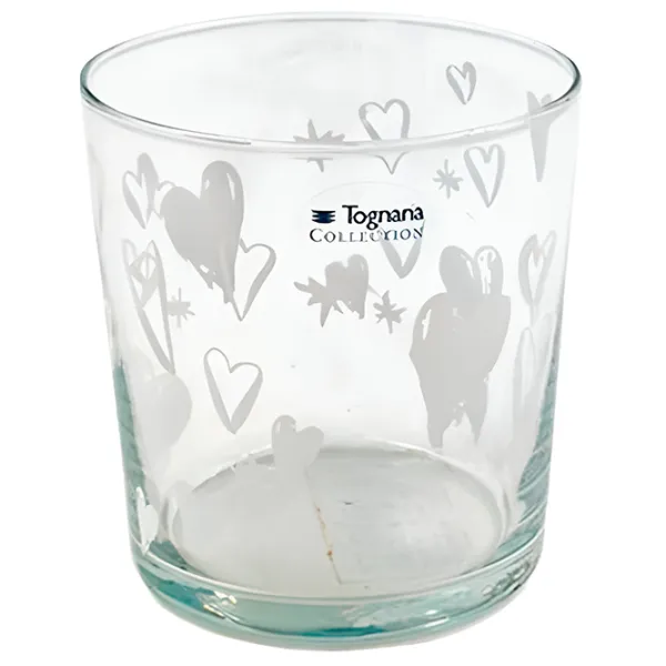 Pahar Tognana Amore Bianco 0.34l / Sticlă / Transparent photo 2