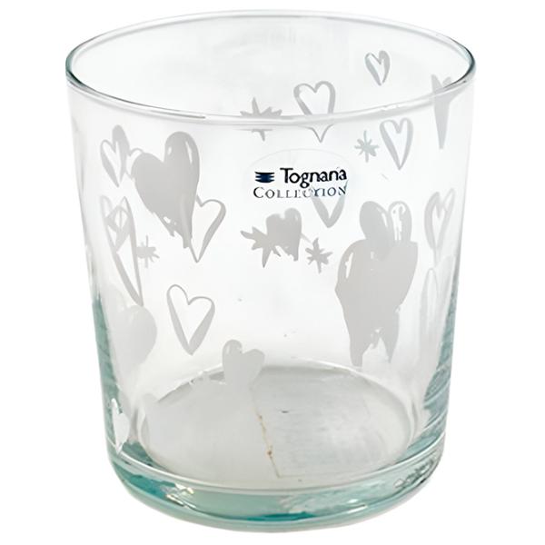 Pahar Tognana Amore Bianco 0.34l / Sticlă / Transparent photo 2