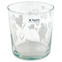 Pahar Tognana Amore Bianco 0.34l / Sticlă / Transparent photo 2