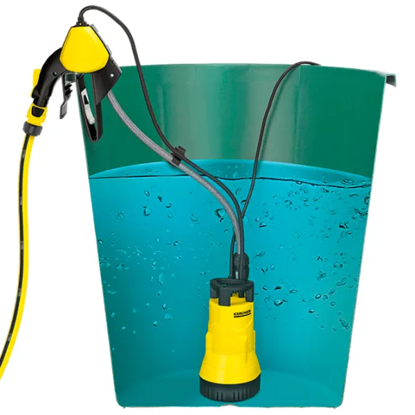 Аккумуляторный насос для бочек KARCHER BP 1 Пластик/ Электрический photo 3