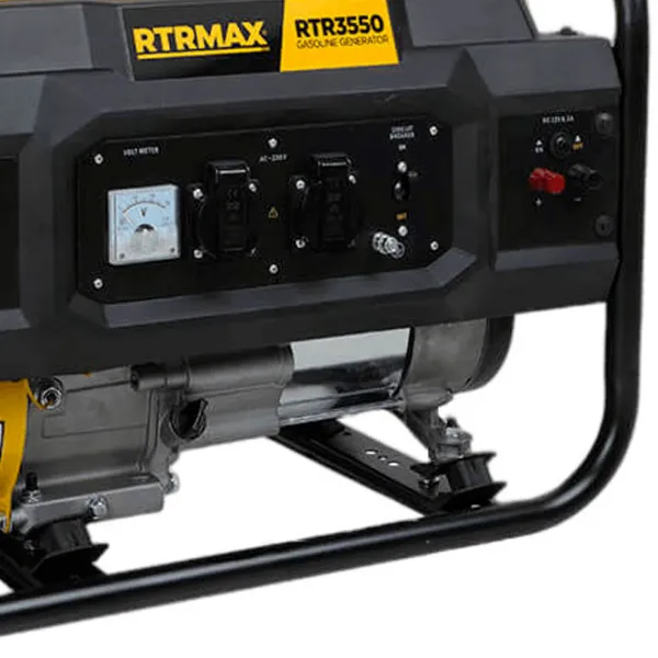 Generator de curent RTRMAX RTR3550 220 V Benzină/ 2.5 kW photo 2 Generator de curent RTRMAX RTR3550 220 V Benzină/ 2.5 kW photo 2