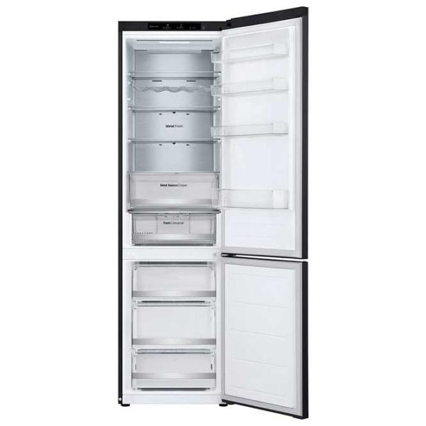 Frigider LG GBV5240CEP cu congelator jos 387 l / 203 cm / Black photo 4