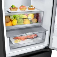 Frigider LG GBV5240CEP cu congelator jos 387 l / 203 cm / Black photo 6