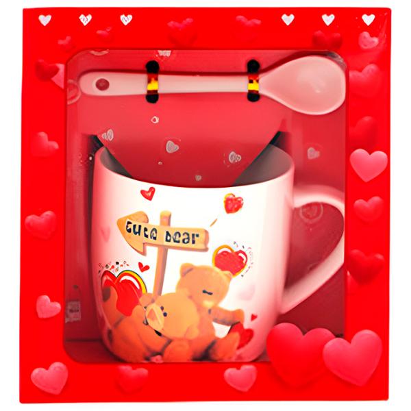 Кружка Sf.Valentine Медвежата 210 мл/ Керамика/ Белый photo 3