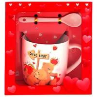 Кружка Sf.Valentine Медвежата 210 мл/ Керамика/ Белый photo 3