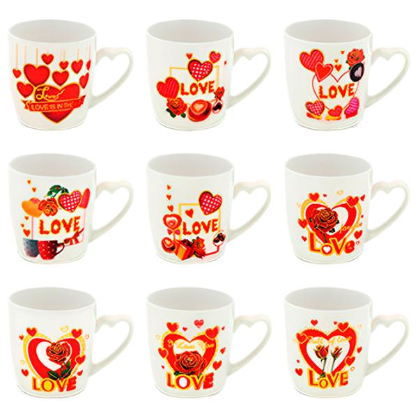 Cană Sf.Valentine Love 370 ml/ Ceramică/ Multicolor photo 3 Cană Sf.Valentine Love 370 ml/ Ceramică/ Multicolor photo 3