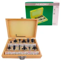 Set de freze Hikoki 500507 Oțel photo 4