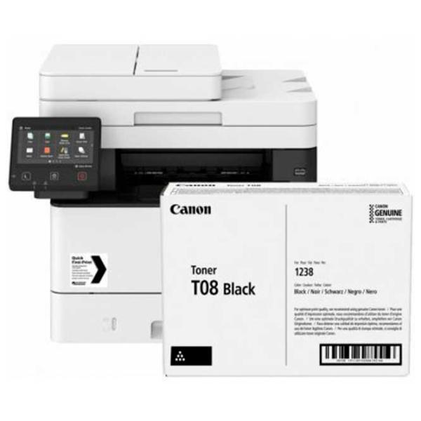 МФУ Canon i-SENSYS
X 1238i II + T08 Лазерный/ Монохромный photo 4