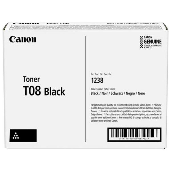 МФУ Canon i-SENSYS
X 1238i II + T08 Лазерный/ Монохромный photo 5