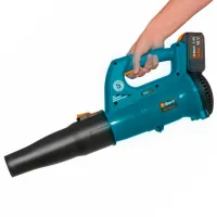 Suflantă de frunze Bort BSS-18Li-Pro cu acumulator/ Blue photo 7