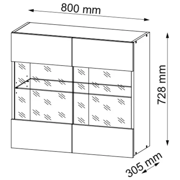 Bucătărie modulără Sokme Soft LPAL Wotan Oak photo 2