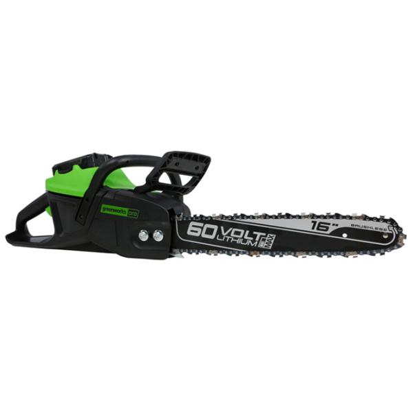Цепная пила Greenworks GD60CS40 аккумуляторный/ Зелёный photo 3