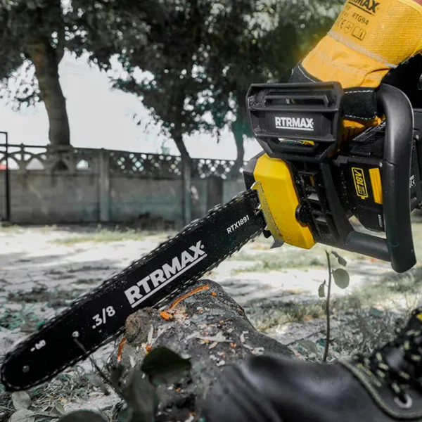 Fierăstrău cu lanţ RTRMAX RTX1891B cu acumulator/ Yellow photo 5