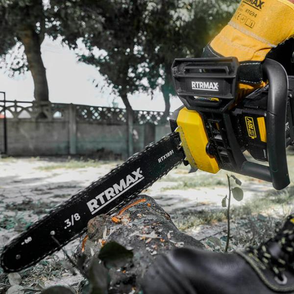 Fierăstrău cu lanţ RTRMAX RTX1891B cu acumulator/ Yellow photo 5