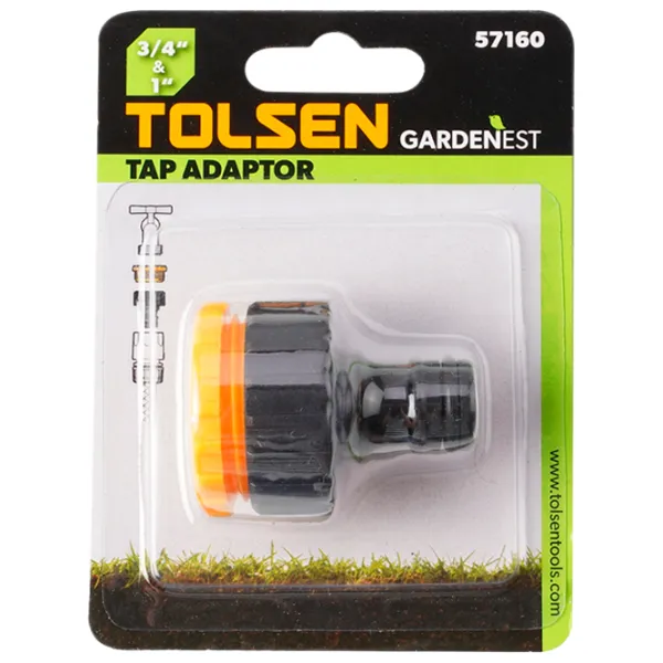 Adaptor pentru robinet Tolsen 57160 ABS photo 2 Adaptor pentru robinet Tolsen 57160 ABS photo 2
