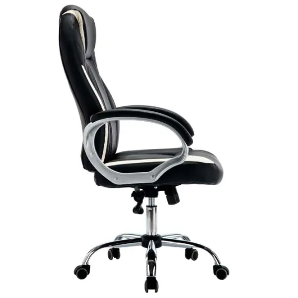 Fotoliu de birou Magnus MC 034 ECO Piele/ Black Beige photo 2 Fotoliu de birou Magnus MC 034 ECO Piele/ Black Beige photo 2