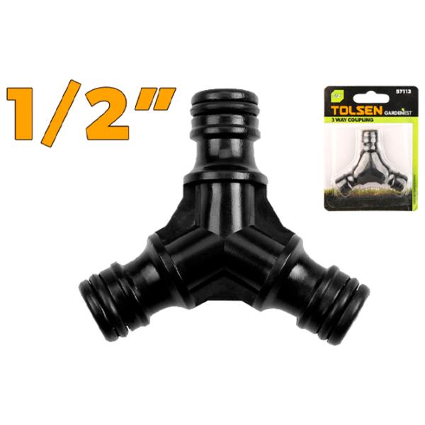 Conector pentru furtun Tolsen 57113 ABS/ Manual photo 2 Conector pentru furtun Tolsen 57113 ABS/ Manual photo 2
