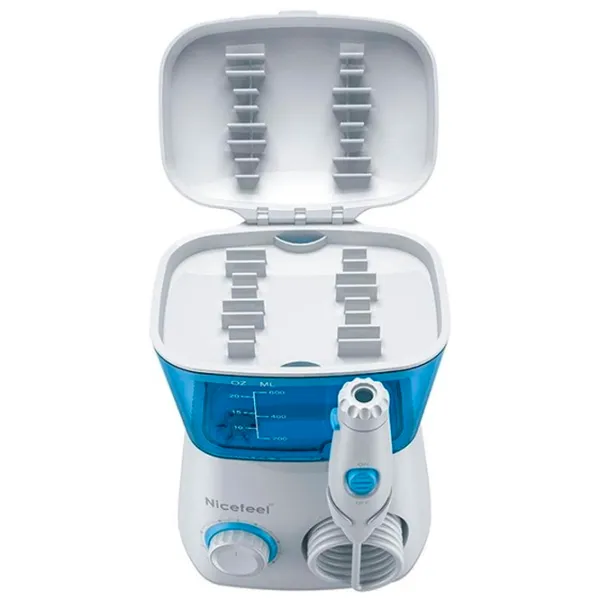 Irigator bucal Nicefeel FC165 Cu apă sub presiune/ White photo 3