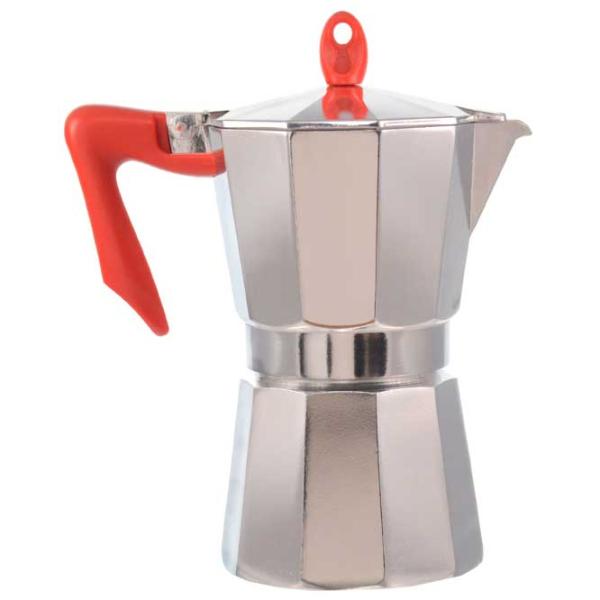 Cafetieră gheizer Pedrini 32577  / Aluminiu / Inox photo 3