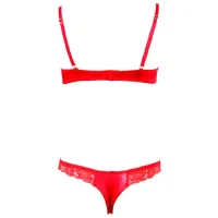 Set lengerie Cottelli Half-Cup 22201993251 (85B/ L) Red photo 2