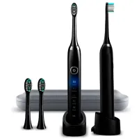 Periuță de dinți electrică Nicefeel D1020 2D/ Black photo 3