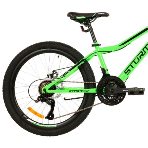 Bicicletă Stormer Forest 24" 14" Aluminiu/ Green Black photo 2 Bicicletă Stormer Forest 24" 14" Aluminiu/ Green Black photo 2