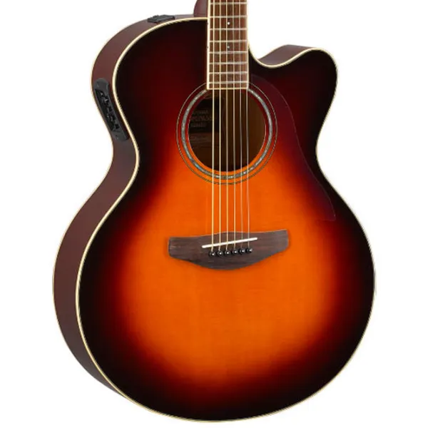 Chitară acustică Yamaha CPX600 Old Violin 4/ 4, Jumbo, Sunburst photo 7