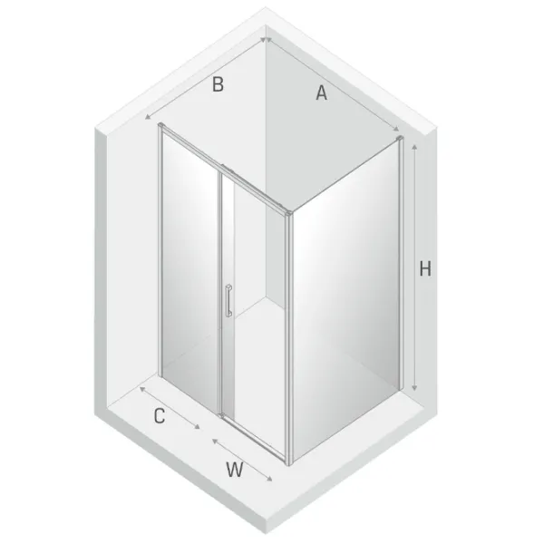 Душевая кабина New Trendy R D-0401A/ D-0219B Открытая кабина photo 2