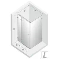 Cabină de duș New Trendy EXK-3553 Сabină deschisă photo 3