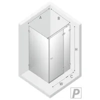 Cabină de duș New Trendy EXK-3356 Сabină deschisă photo 3