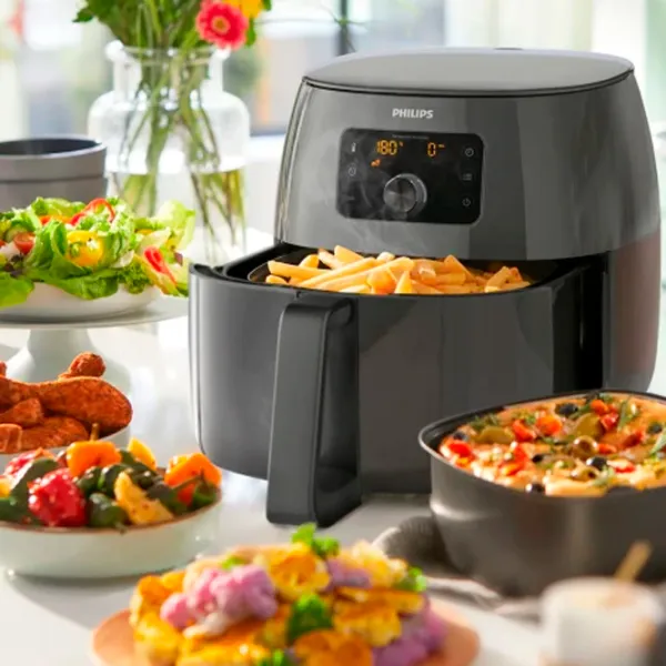 Friteuză-cuptor Philips HD9765/ 40 2225 W/ Gray photo 5